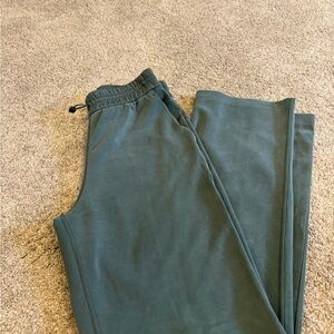 lululemon Softstreme Green Track Pants